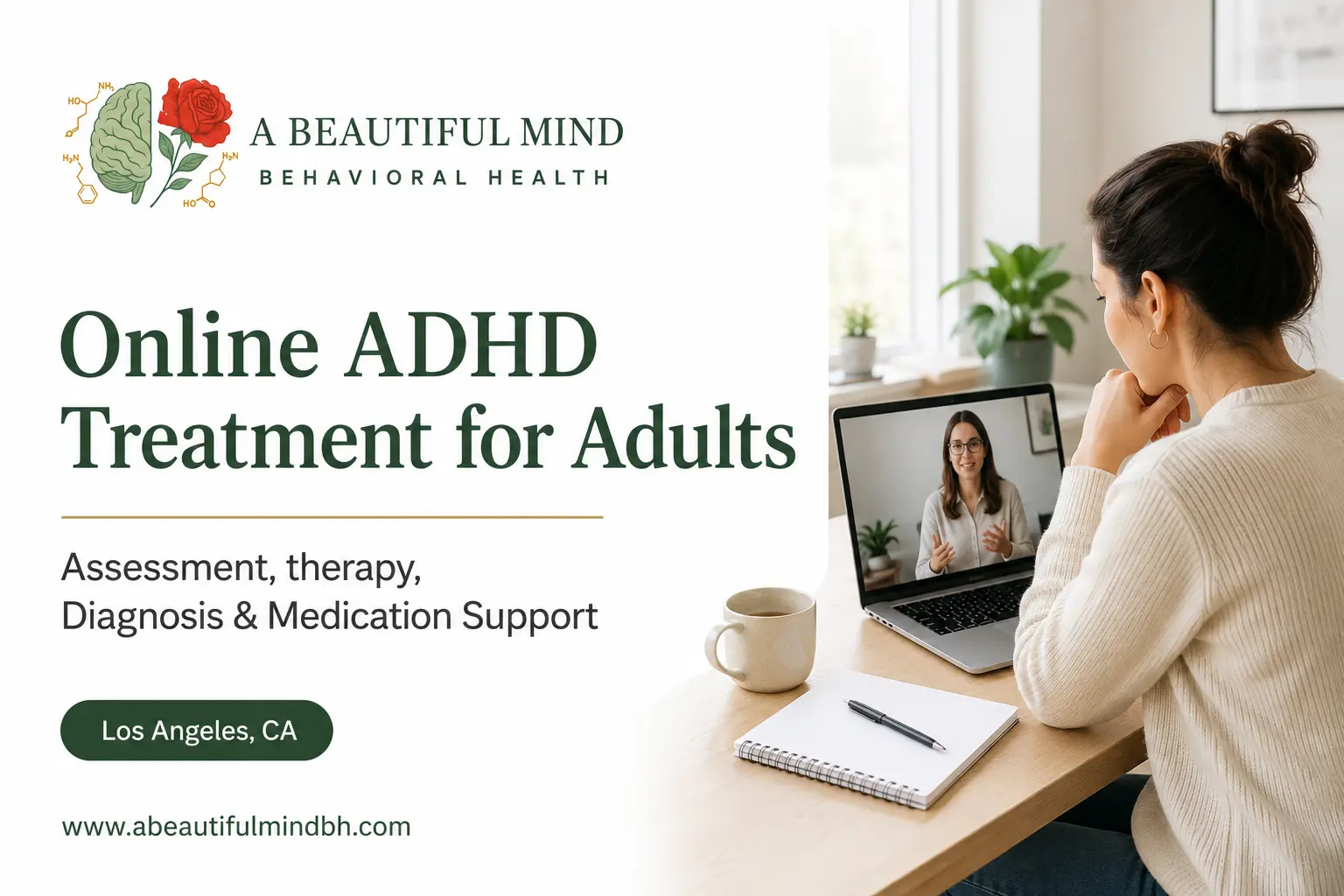 Online ADHD Treatment for Adults Assessment, Therapy, Diagnosis, and Medication Explained