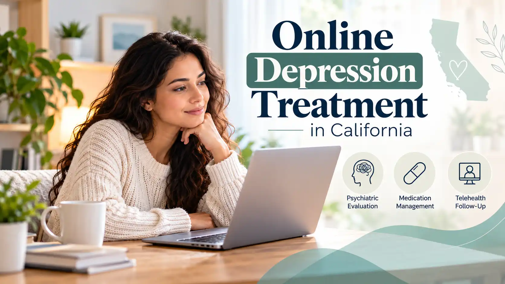 Online Depression Treatment in California